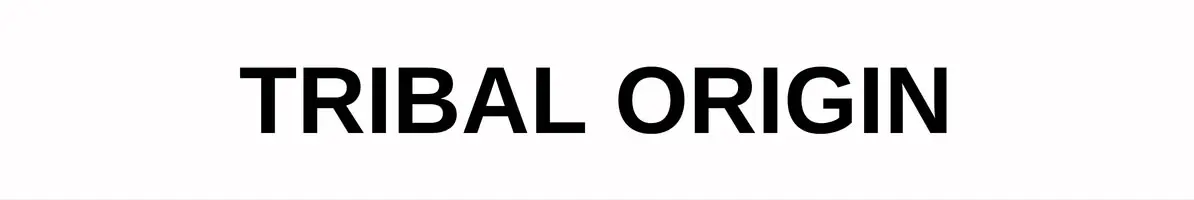 tribal origin 1